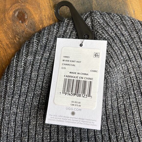 UGG RIB KNIT HAT - Picture 3 of 6